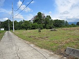 敷地（写真右）と南側公道